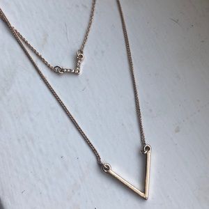 layered arrow necklace